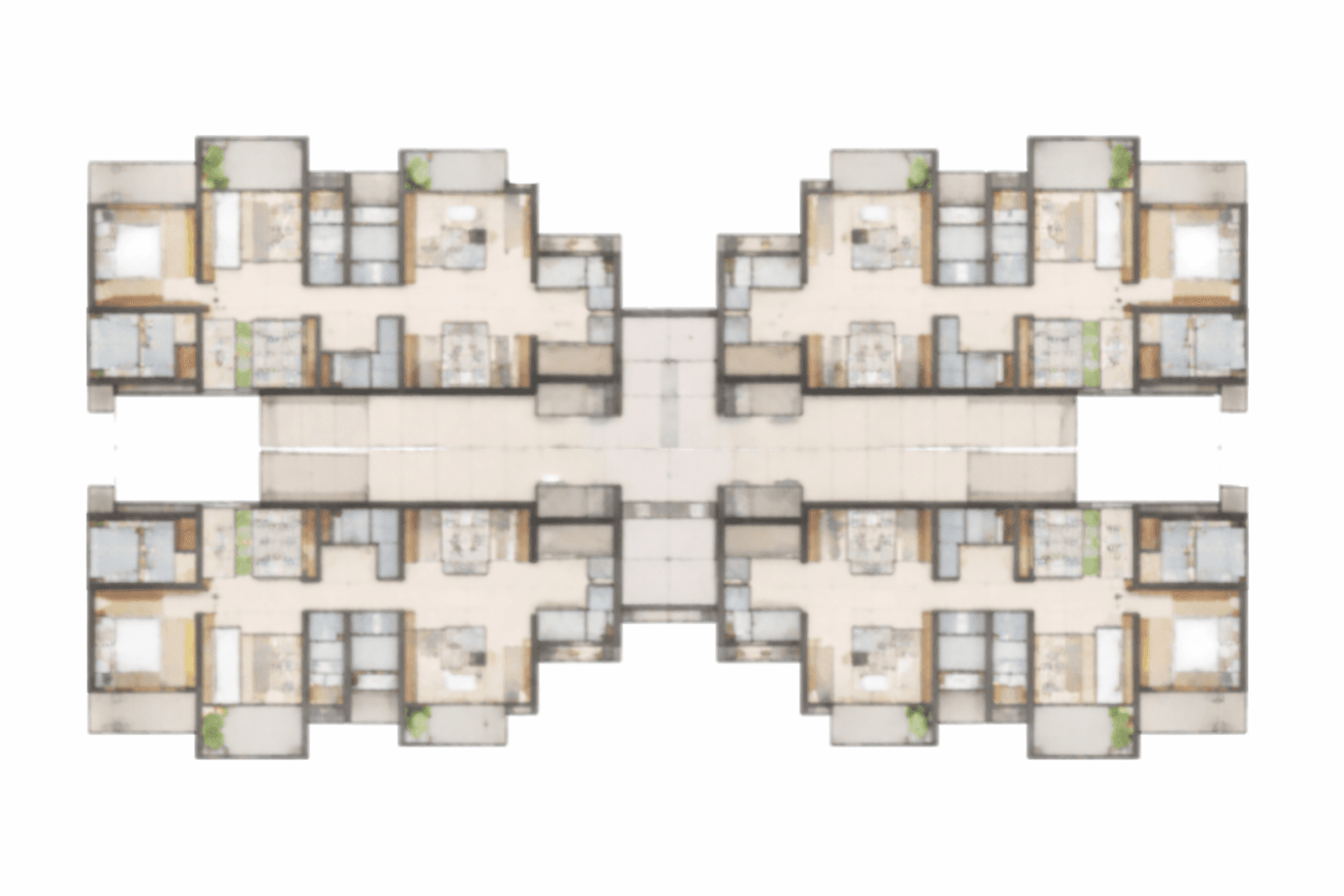 Mantra Marquis unit plan layout